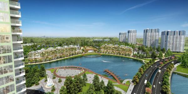 Nhà phố căn góc Marina Arc Ecopark